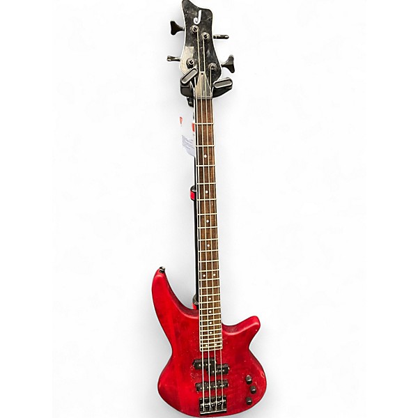 Used Jackson JS23 Spectra Flat Red Electric Bass Guitar