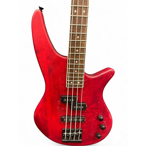 Used Jackson JS23 Spectra Flat Red Electric Bass Guitar