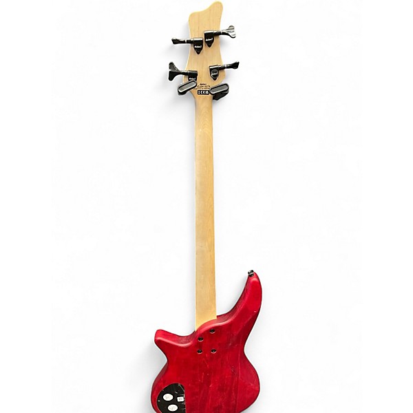 Used Jackson JS23 Spectra Flat Red Electric Bass Guitar