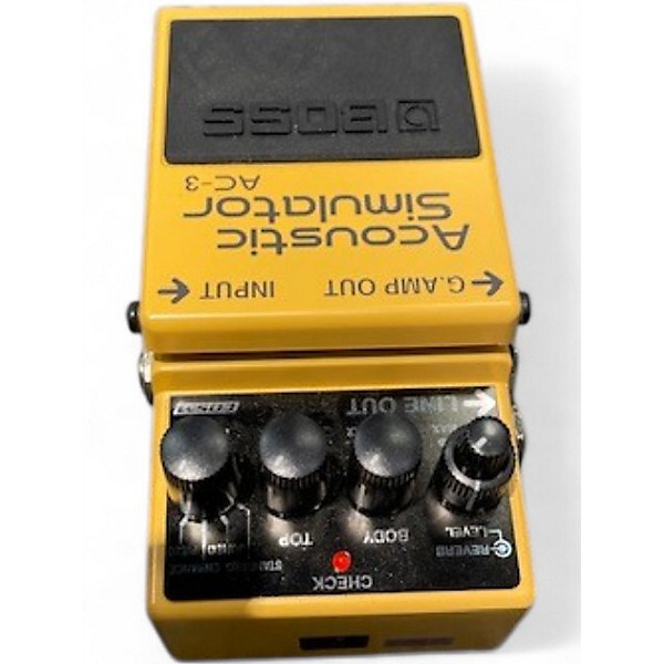Used BOSS AC3 Acoustic Simulator Effect Pedal