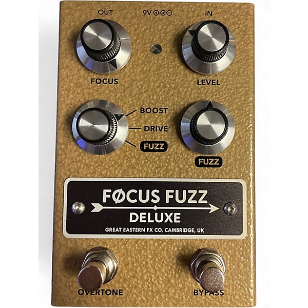 Used Great Eastern Effects FOCUS FUZZ Effect Pedal