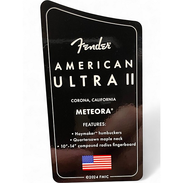 Used Fender AMERICAN ULTRA II METEORA TEXAS TEA Solid Body Electric Guitar