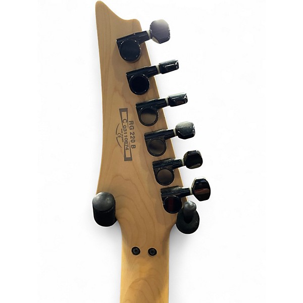 Used Ibanez RG220B Gray Solid Body Electric Guitar