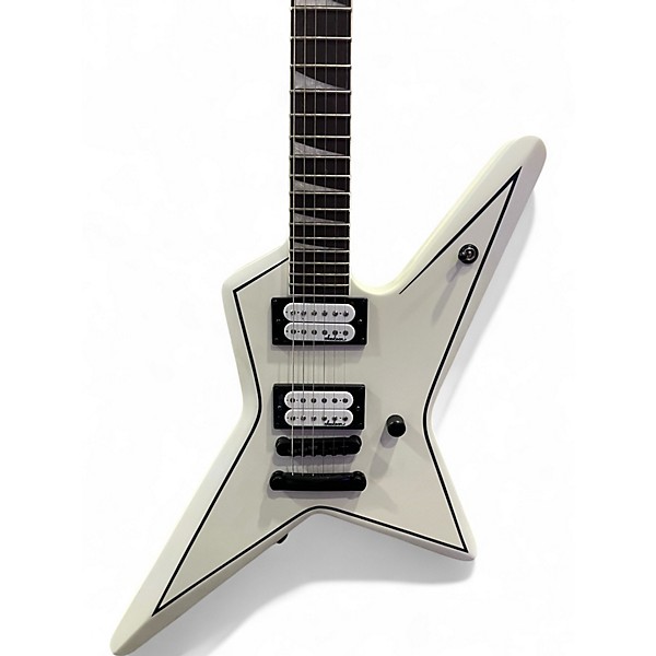 Used Jackson JS32T GUS G White Solid Body Electric Guitar