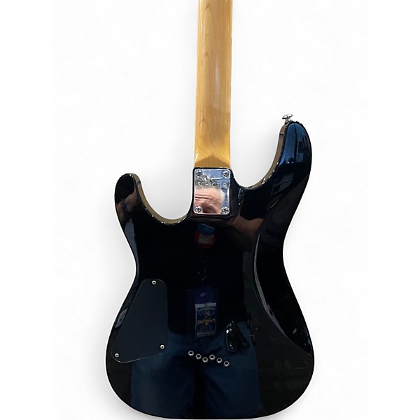 Used Schecter Guitar Research Omen 6 Black Solid Body Electric Guitar