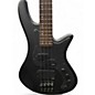 Used Schecter Guitar Research Stealth Bass 4 Satin Black Electric Bass Guitar