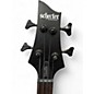 Used Schecter Guitar Research Stealth Bass 4 Satin Black Electric Bass Guitar