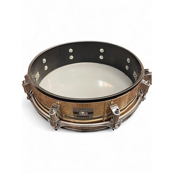 Used Remo 13X3 PICCOLO SNARE POLISHED BRASS Drum
