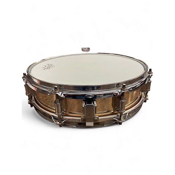 Used Remo 13X3 PICCOLO SNARE POLISHED BRASS Drum