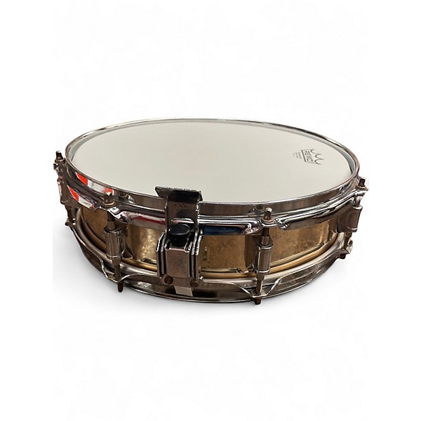 Used Remo 13X3 PICCOLO SNARE POLISHED BRASS Drum