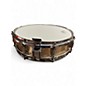 Used Remo 13X3 PICCOLO SNARE POLISHED BRASS Drum