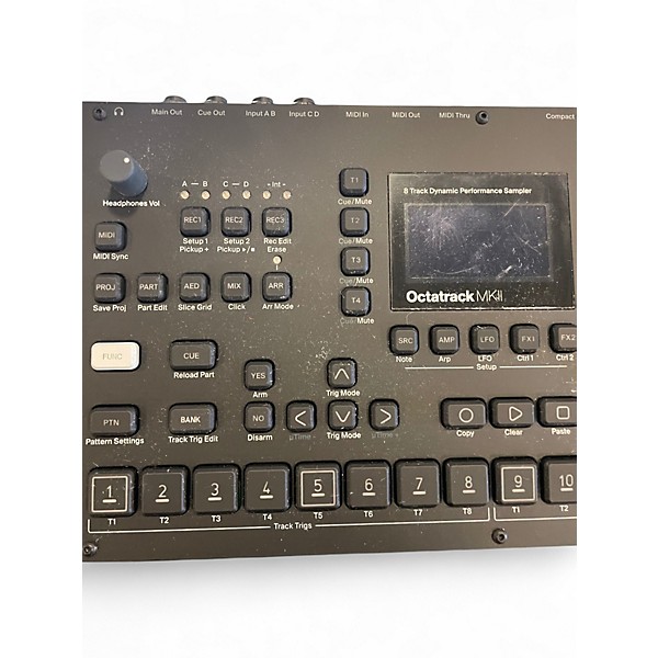 Used Elektron Octatrack MKII 8 Track performance Sampler Production Controller