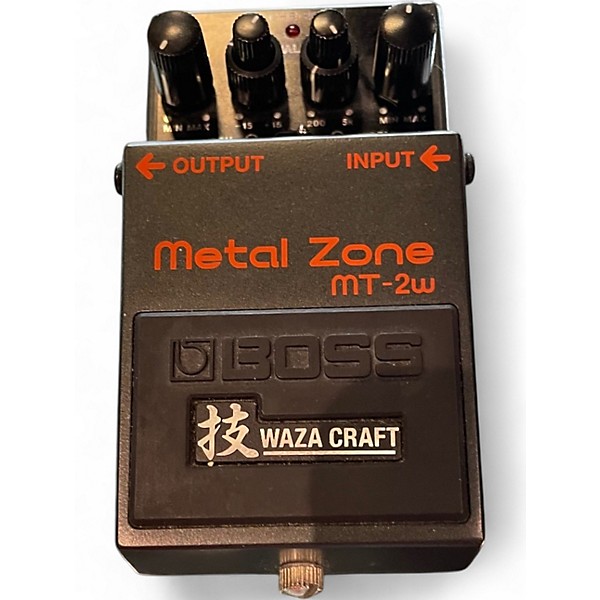 Used BOSS MT2W Metal Zone Waza Craft Effect Pedal