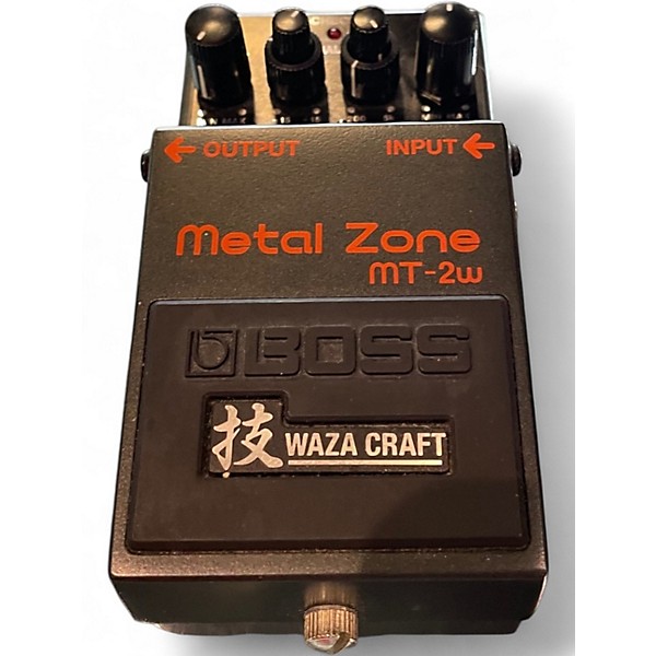 Used BOSS MT2W Metal Zone Waza Craft Effect Pedal