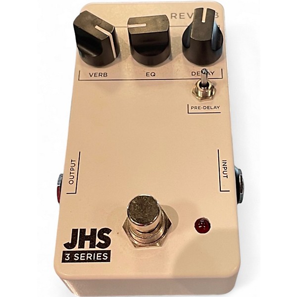 Used JHS Pedals 3 series reverb Effect Pedal