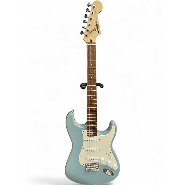 Used Squier STRATOCASTER Sonic Blue Solid Body Electric Guitar