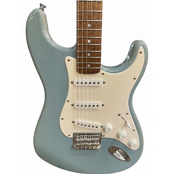 Used Squier STRATOCASTER Sonic Blue Solid Body Electric Guitar
