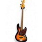 Used Squier Classic Vibe '60s Jazz Bass Fretless 2 Color Sunburst Electric Bass Guitar thumbnail