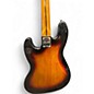 Used Squier Classic Vibe '60s Jazz Bass Fretless 2 Color Sunburst Electric Bass Guitar