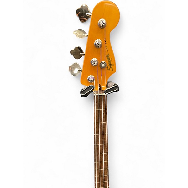 Used Squier Classic Vibe '60s Jazz Bass Fretless 2 Color Sunburst Electric Bass Guitar