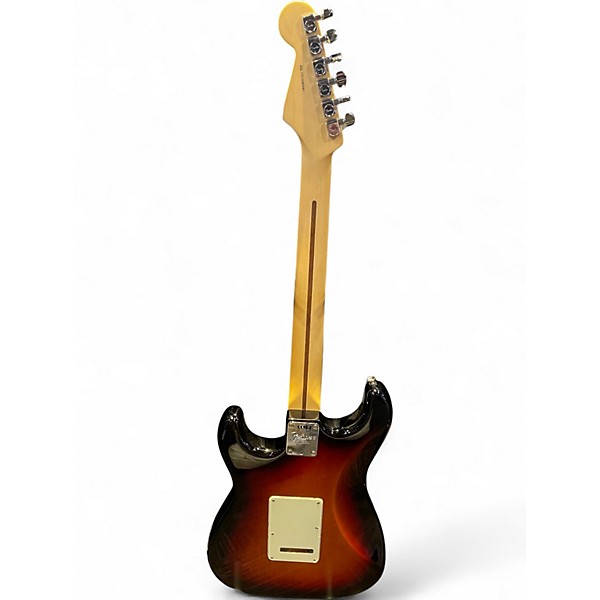 Used Fender American Professional Stratocaster SSS 3 Tone Sunburst Solid Body Electric Guitar