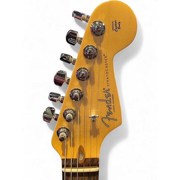 Used Fender American Professional Stratocaster SSS 3 Tone Sunburst Solid Body Electric Guitar