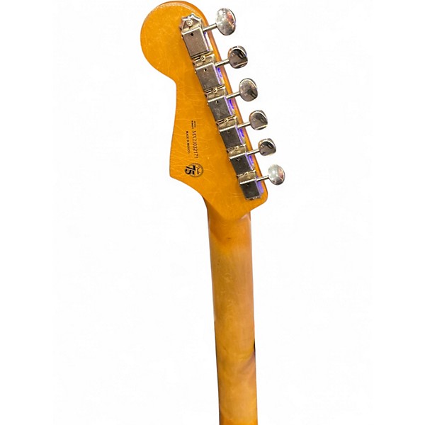 Used 2020s Fender Vintera 60s Stratocaster Road Worn Gold Top Solid Body Electric Guitar