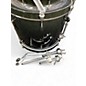 Used Yamaha 5 Piece Stage Custom Raven Black Drum Kit