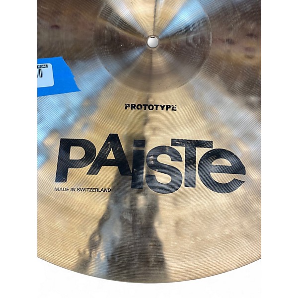 Used Paiste 20in Prototype Ride Cymbal