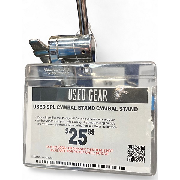 Used SPL Cymbal Stand Cymbal Stand