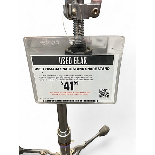 Used Yamaha Snare Stand Snare Stand