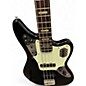 Used Fender Jaguar Bass Black Electric Bass Guitar