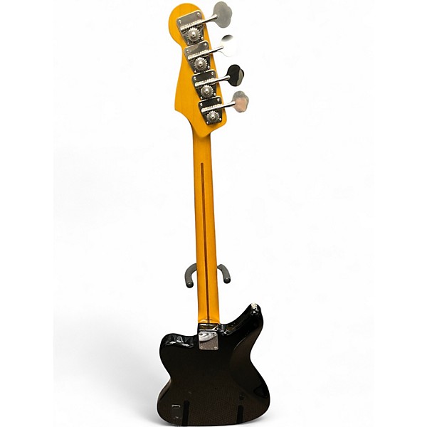 Used Fender Jaguar Bass Black Electric Bass Guitar