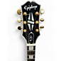 Used Epiphone Les Paul Custom Blackback Pro Antique Ivory Solid Body Electric Guitar