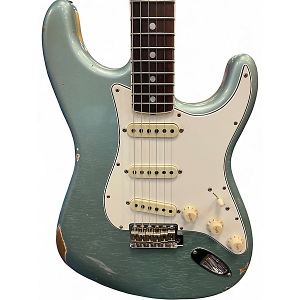 Used Fender 1967 RELIC STRATOCASTER FIREMIST SILVER Solid Body Electric Guitar