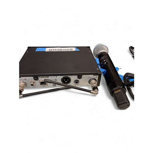 Used Shure SLXD4 BETA87A Handheld Wireless System