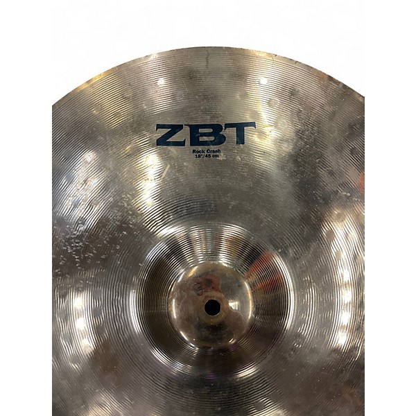 Used SABIAN 18in ZBT Rock Crash Cymbal