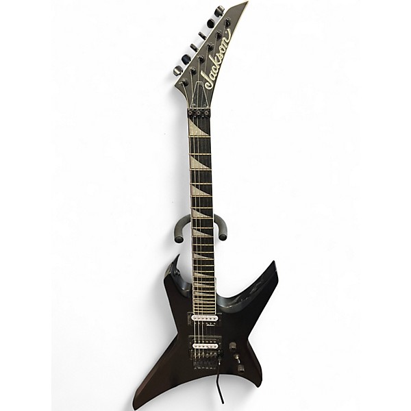 Used 2020s Jackson JS32 Warrior Black Solid Body Electric Guitar