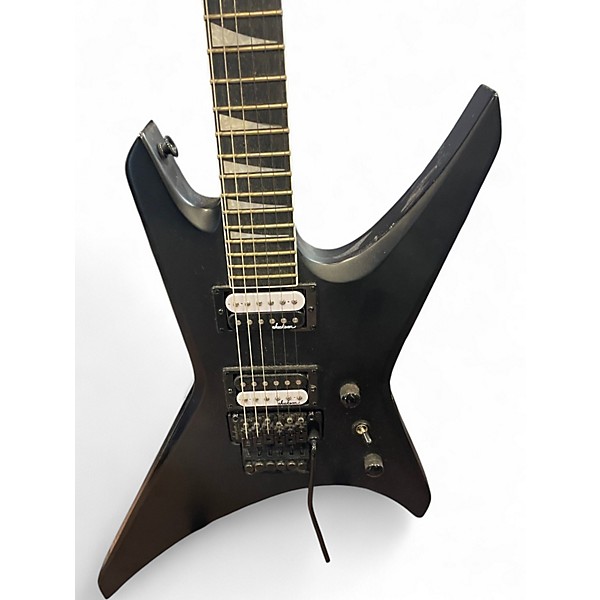 Used 2020s Jackson JS32 Warrior Black Solid Body Electric Guitar