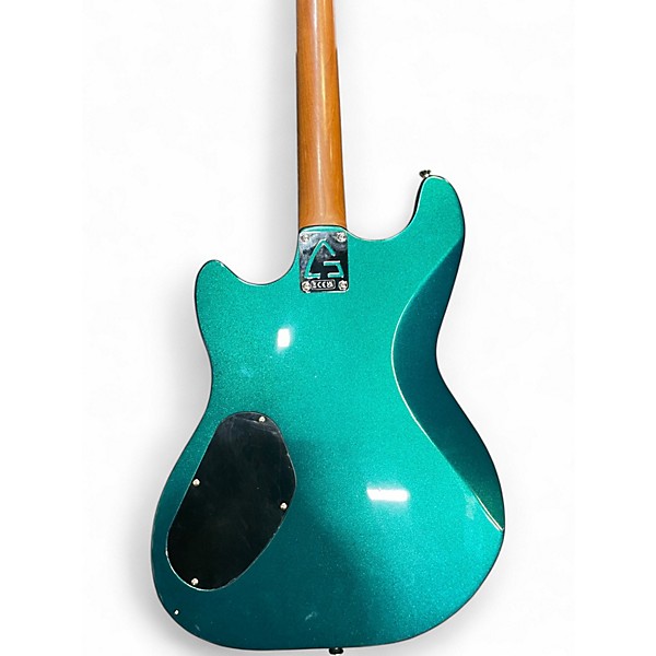 Used Guild SURFLINER DELUXE Emerald Green Solid Body Electric Guitar