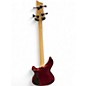 Used Mitchell MB200 Candy Apple Red Electric Bass Guitar