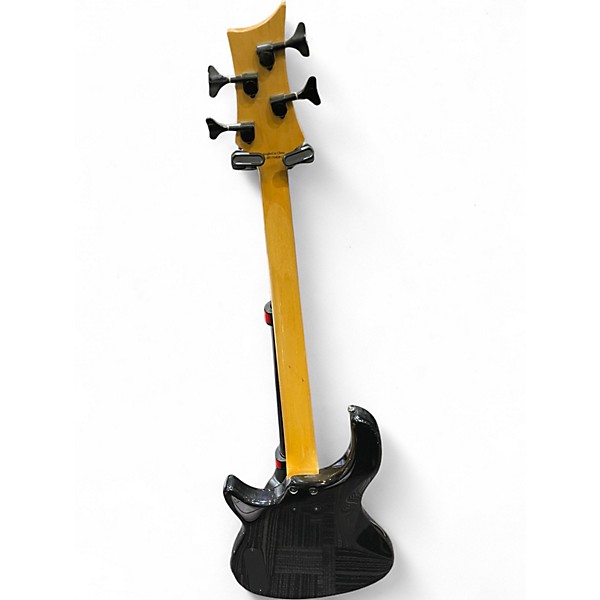 Used Dean Edge 4 String Black Electric Bass Guitar