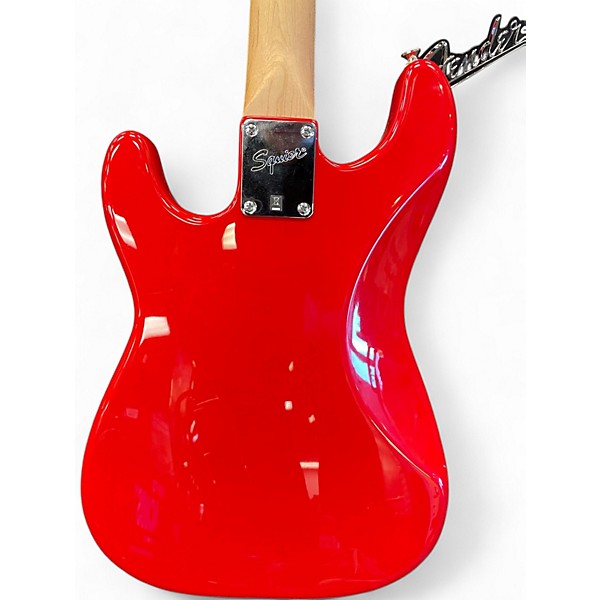Used Squier Mini Affinity Stratocaster Red Electric Guitar