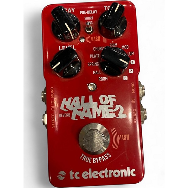 Used TC Electronic Hall Of Fame 2 Reverb Effect Pedal
