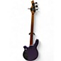 Used Sterling by Music Man Bongo Firemist Purple Satin Electric Bass Guitar