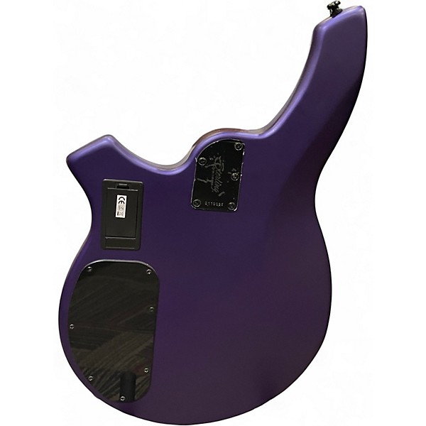 Used Sterling by Music Man Bongo Firemist Purple Satin Electric Bass Guitar