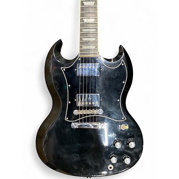 Used 2003 Gibson SG Standard Ebony Solid Body Electric Guitar