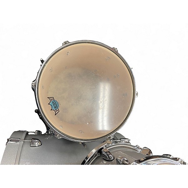 Used SPL 4 Piece Velocity Street Bop Kit Silver Sparkle Drum Kit