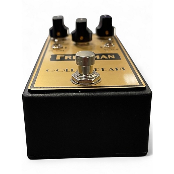 Used Friedman Golden Pearl Overdrive Effect Pedal