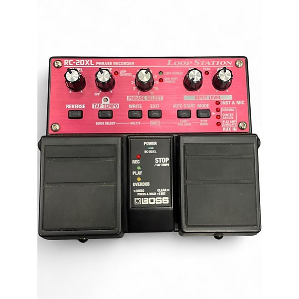Used BOSS RC20XL Loop Station XL Twin Pedal